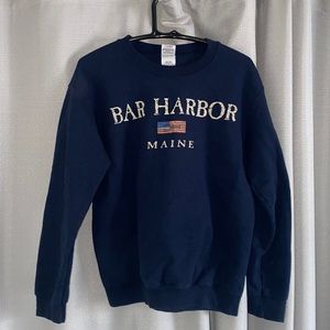 Bar harbor, Maine crew neck